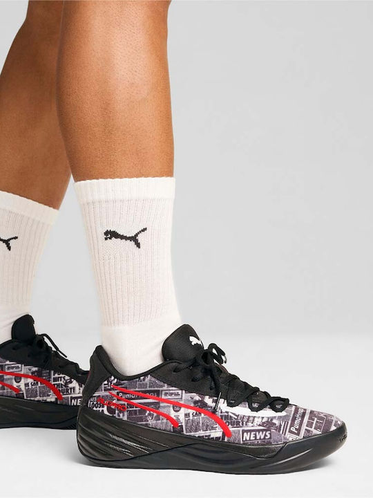 All-Pro Nitro Low Basketball Shoes Black