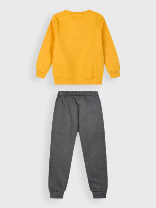 Energiers Kids Sweatpants Set Ochre