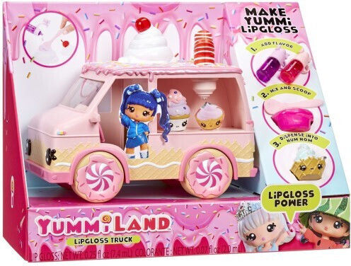 MGA Entertainment Yummiland Lipgloss Miniatur-Spaßspielzeug Παγωτατζίδικο
