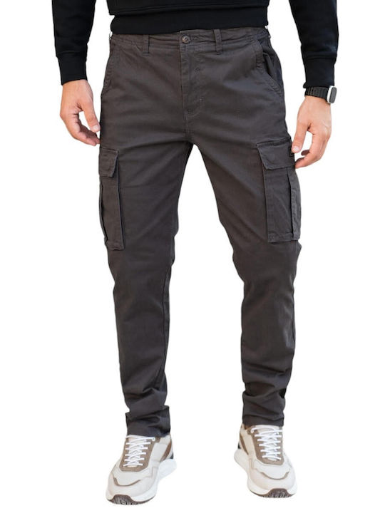 Παντελόνι Cargo σε Slim Εφαρμογή Anthracite