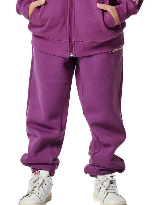 Body Action Kids Sweatpants Purple