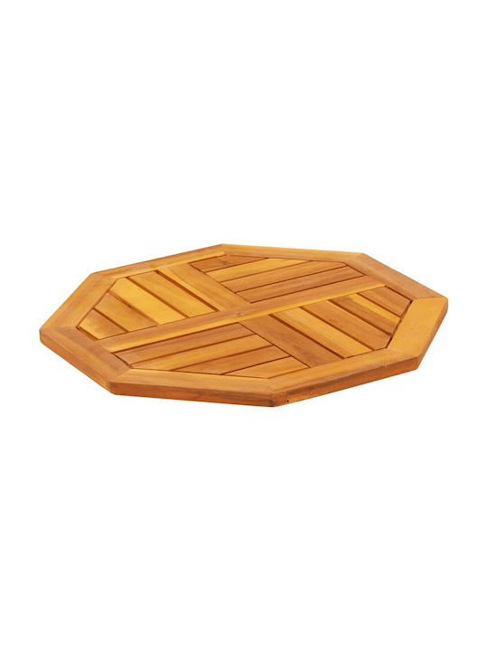 vidaXL Round Table Surface made of Solid Wood Acacia 50x50x2cm 4004259 1pcs