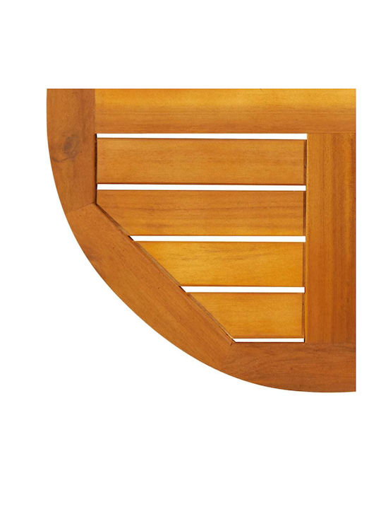 vidaXL Round Table Surface made of Solid Wood Acacia 50x50x2cm 4004247 1pcs