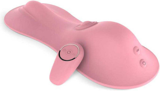 Easytoys Vibe Pad Doppelter Vibrator mit Fernbedienung 24cm Rosa