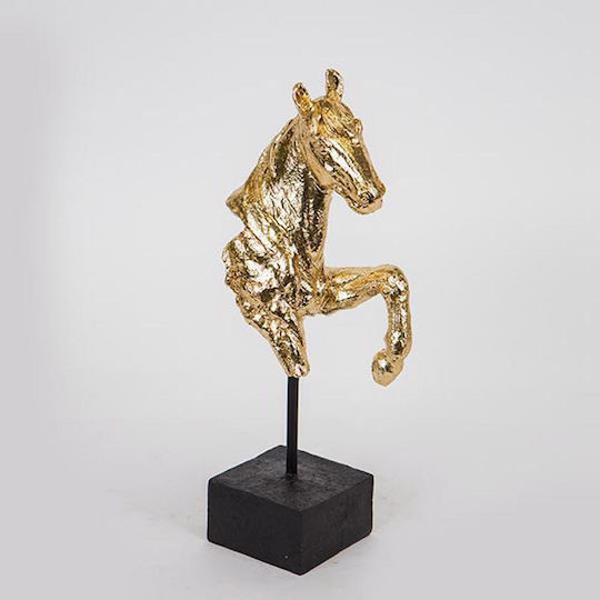 Διακοσμητικό Άλογο Πολυρητίνης 14x8.5x36.5cm