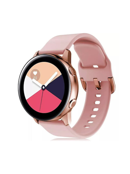 Strap Silicone Pink (Vivoactive 4S/Vivomove 3SHuawei Watch GT4/GT5 41mm / GT5 Pro 42mm)
