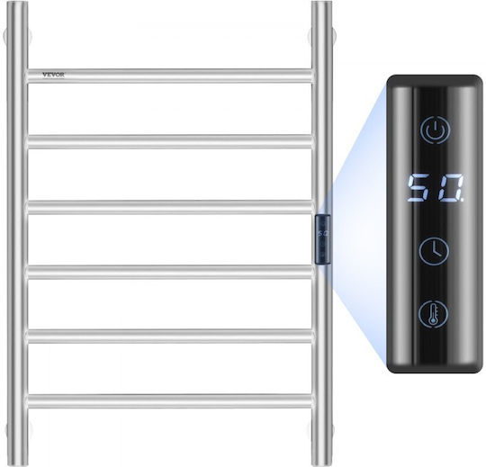 Vevor Ηλεκτρική Πετσετοκρεμάστρα 145W 50x50cm Λευκή