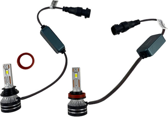 Streetech Λάμπες Αυτοκινήτου H11 / H8 / H9 Canbus LED Ψυχρό Λευκό 24V 45W 2τμχ