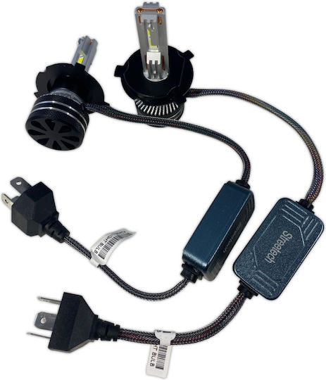 Streetech Λάμπες Αυτοκινήτου H4 Canbus LED 6000K Ψυχρό Λευκό 24V 45W 2τμχ