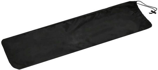 Tabelul Metalic pentru Camping Pliabil 46x46x45cm Negru