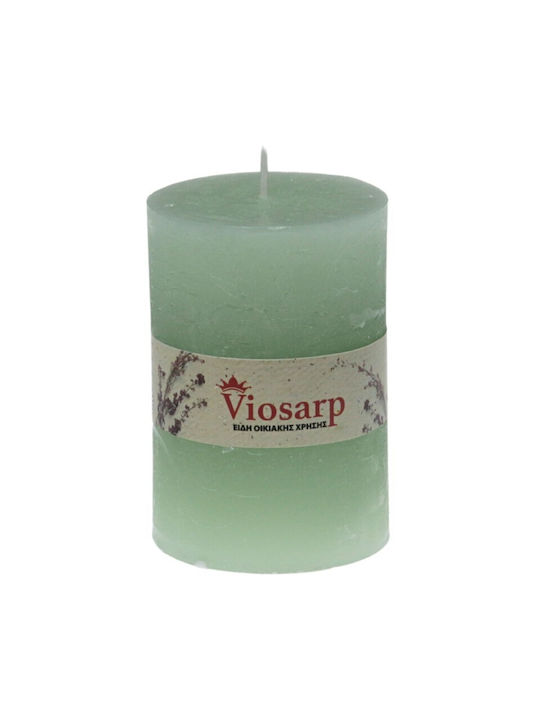 Viosarp Dekorative Grüne Kerze 280g