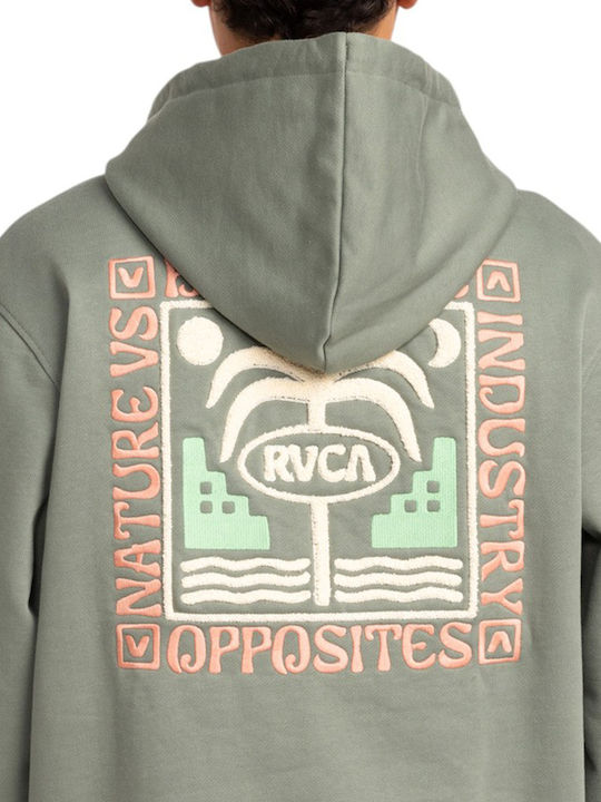 RVCA Green with Hood