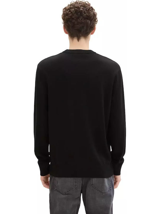 Basic Long Sleeve Sweater Black