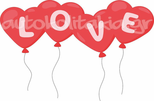 Orafol Sticker Display Valentine's Day 50x33cm VAL 10217 1pcs