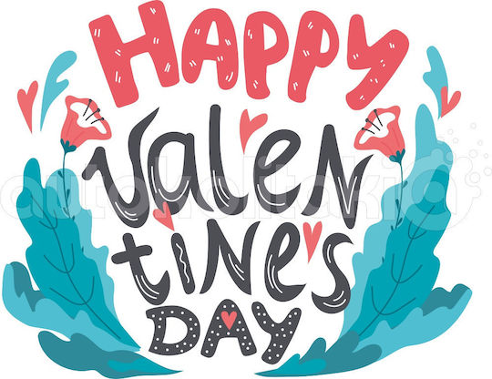 Orafol Sticker Display Valentine's Day 50x40cm VAL 10201 1pcs