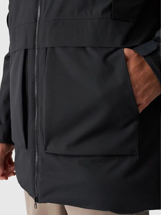 Winter Jacket Parka Waterproof and Windproof Black