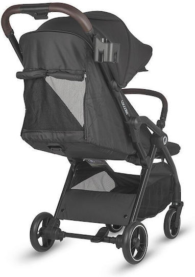 Smart Baby Arella Καρότσι Μωρού Kατάλληλο για Nεογέννητο Jet Black 7.8kg 324033160