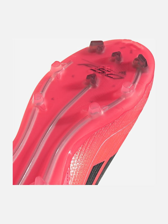 F50 Pro FG Kids Molded Soccer Shoes Turbo / Aurora Black / Platinum Metallic