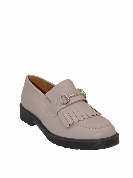 Morena Spain Women's Loafers in Pink Color