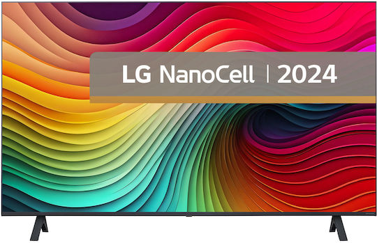 LG Smart Τηλεόραση 43" 4K UHD LED NanoCell AI NANO81 HDR (2024) 43NANO81T3A