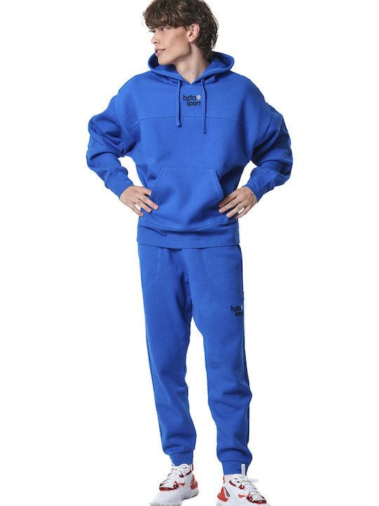 Sweatpants with Elastic Blue