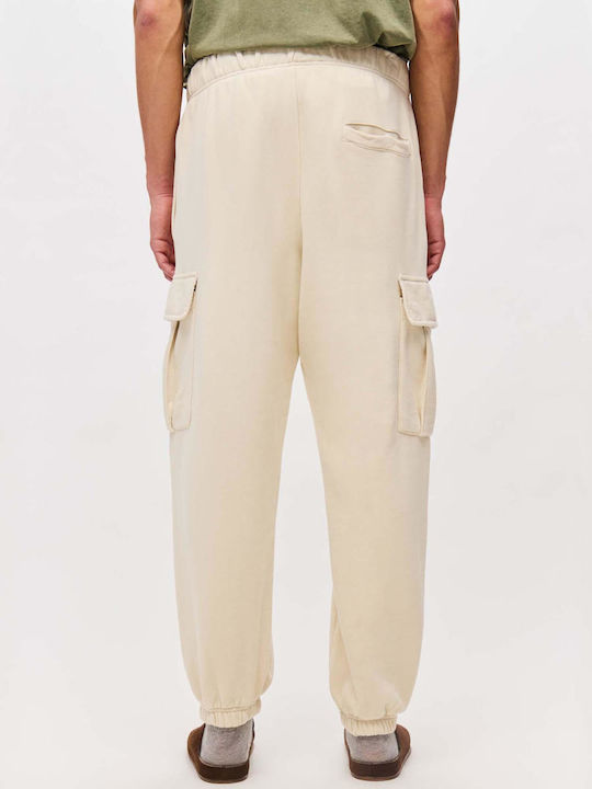 Dirty Laundry Cargo Sweatpants Chalk