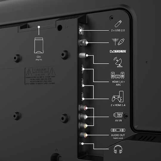 Thomson Τηλεόραση 32" HD Ready LED 32HD2S13 (2023)