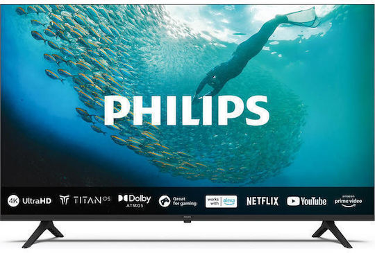 Philips Smart Fernseher 65" 4K UHD LED PUS7009 HDR (2024)