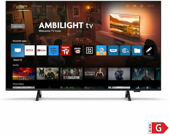 Philips Smart Τηλεόραση 43" 4K UHD LED PUS8319 HDR (2024) 43PUS8319/12