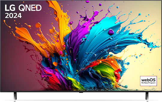LG Smart Television 50" 4K UHD QNED 75QNED80T6A HDR (2024)