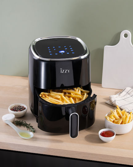 Izzy Air Fryer 4.5lt Μαύρο IZ-8213