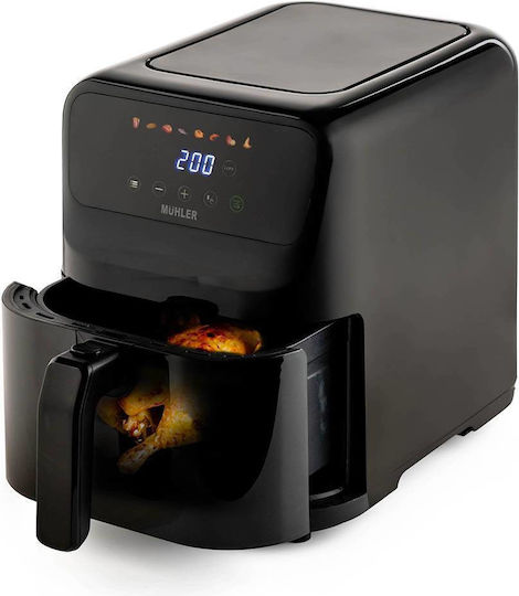 Muhler Friteuză cu aer 5lt Negru MFX-515