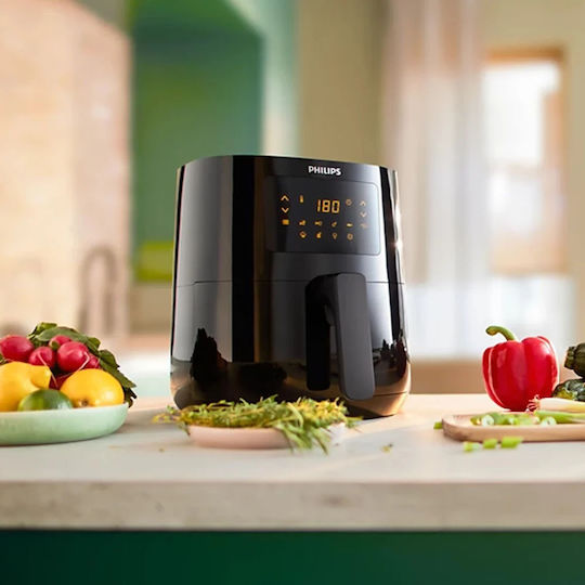 Philips Essential Collection Air Fryer 4.1lt Μαύρο
