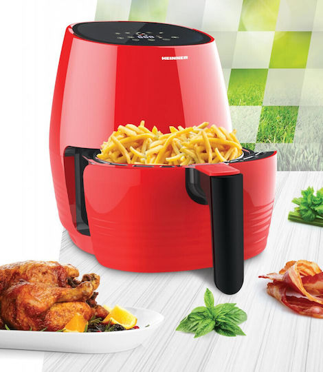 Heinner Air Fryer 3.2lt Κόκκινο HAF-1250DRD