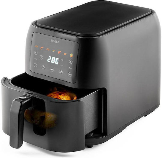 Muhler Air Fryer 8lt Μαύρο MFX-815