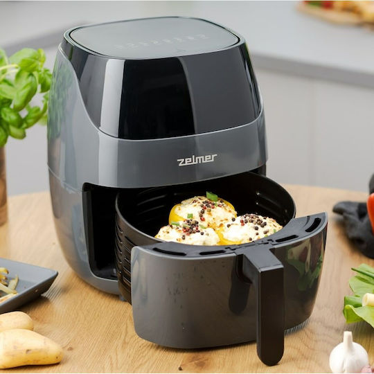 Zelmer Air Fryer 5lt Γκρι ZAF5502G