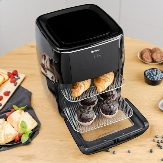 Zelmer Air Fryer 12lt Μαύρο ZAF7120