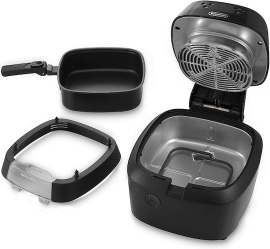 De'Longhi Ideal Fry Air Fryer 1.5lt Black