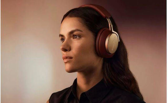 Bowers & Wilkins Px8 Wireless / Wired Over Ear Headphones with 30 hours of Operation and Quick Charge Burgundy