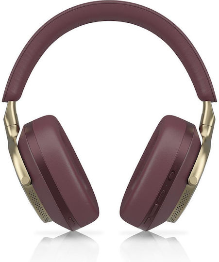 Bowers & Wilkins Px8 Wireless / Wired Over Ear Headphones with 30 hours of Operation Burgundy FP44563