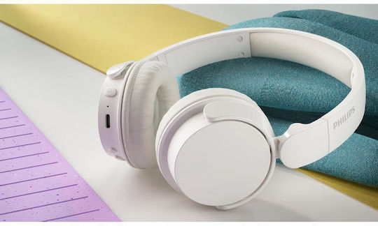 Philips TAH4209 Kabellos / Kabelgebunden Am Ohr Kopfhörer mit 55 Stunden Betriebszeit und Quick Charge Weiß