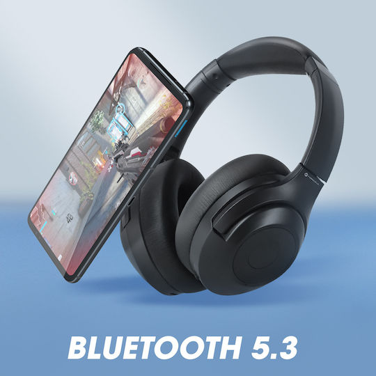 Forcell F-AUDIO Sonic Aura Bluetooth Wireless On Ear Headphones with 35 hours of Operation Black