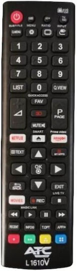 ATC Compatible Remote Control L1610 for Τηλεοράσεις LG