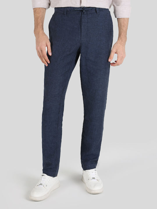 Παντελόνι σε Κανονική Εφαρμογή Navy Blue