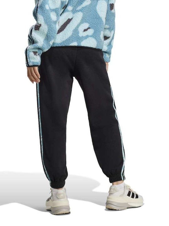 adidas 7/8 Pant Sweatpants Black/animal Print