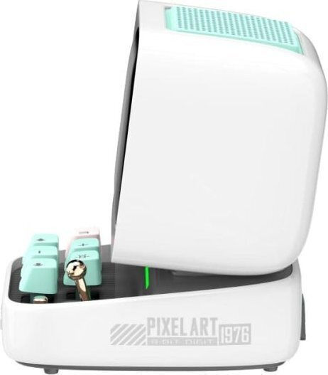 Divoom Ditoo Pro Ηχείο Bluetooth 15W με Ραδιόφωνο και Διάρκεια Μπαταρίας έως 8 ώρες Λευκό