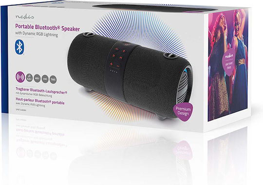 Nedis Ηχείο Bluetooth 40W με Διάρκεια Μπαταρίας έως 6.5 ώρες Μαύρο SPBT2480BK