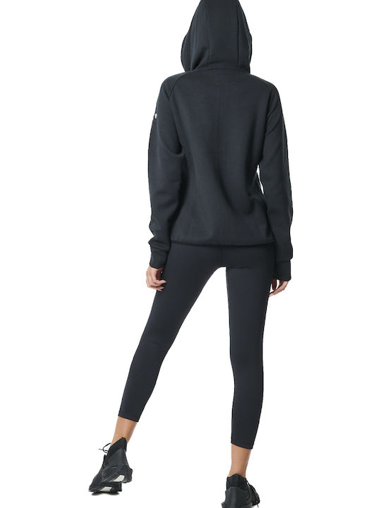 Sportstyle Tech Women's Sweatshirt Jacket Hooded Black