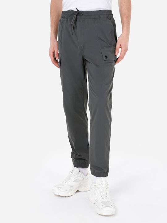 Hose in Schlanker Passform khaki