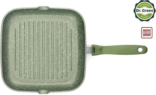 Risoli Dr.Green Grill made of Cast Aluminum with Non-Stick Coating 26cm